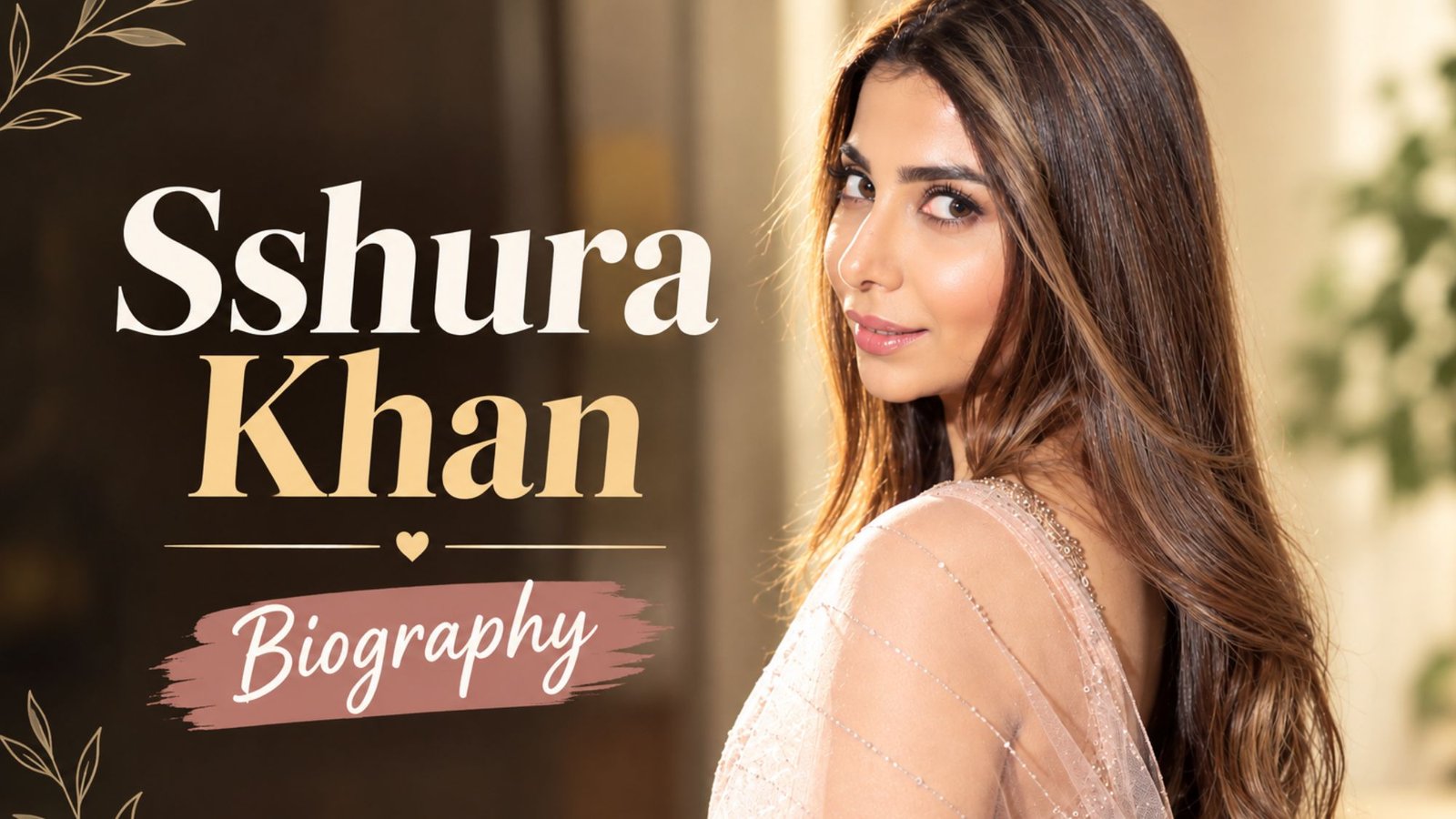 Sshura Khan Biography, Age, Husband, Family, Career & Net Worth